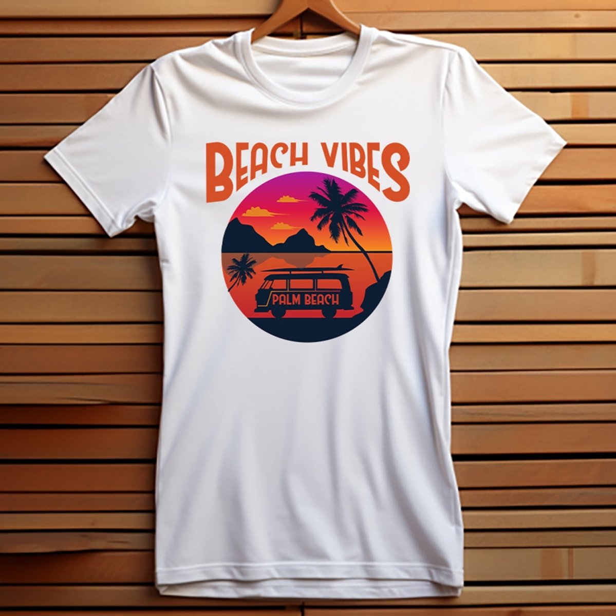 Beach Vibes T-Shirt für Damen - KatCain