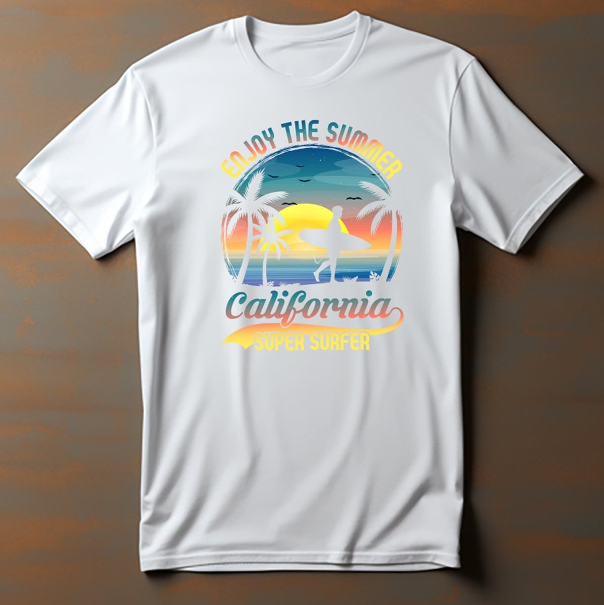 California Super Surfer T-Shirt - KatCain