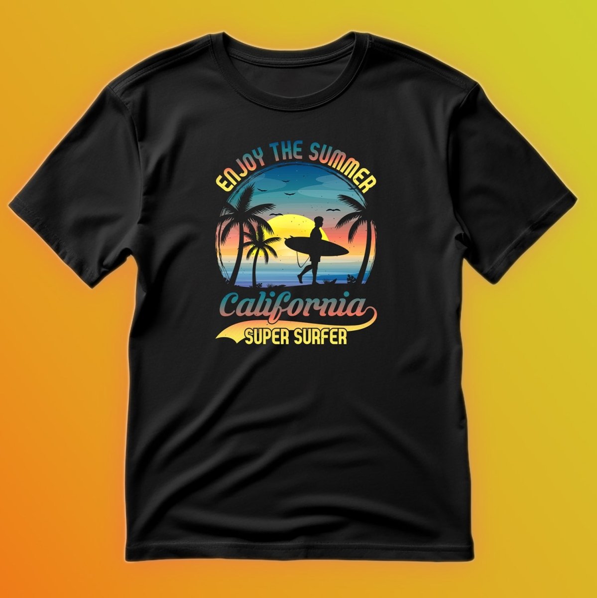 California Super Surfer T-Shirt - KatCain