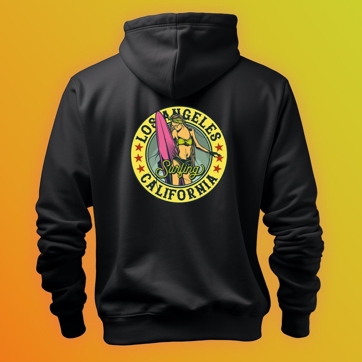 Los Angeles Surfing Hoodie - KatCain