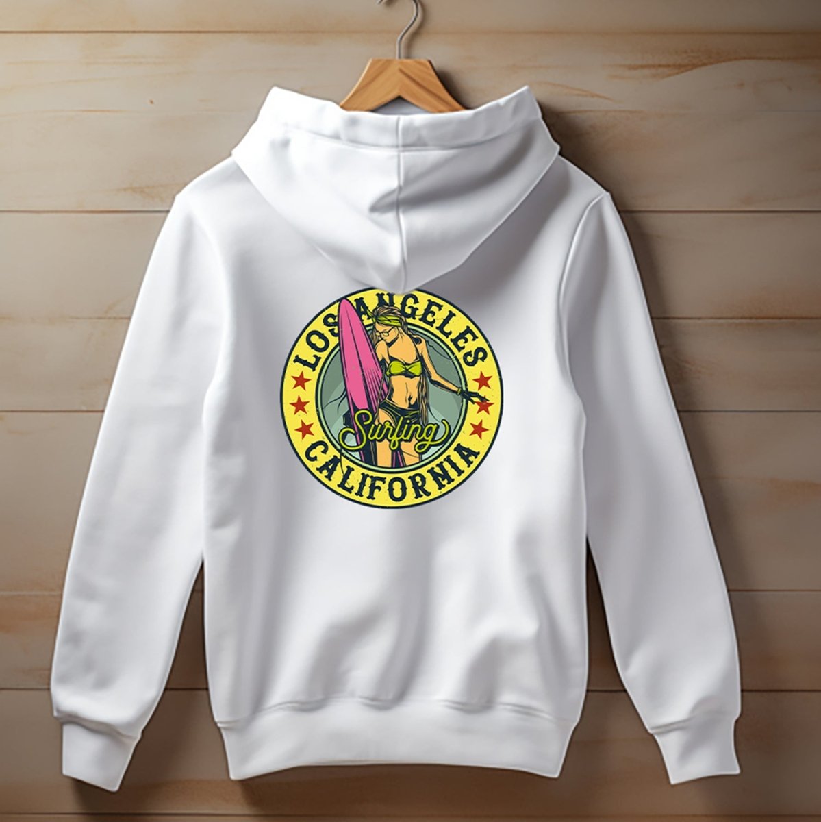 Los Angeles Surfing Hoodie - KatCain