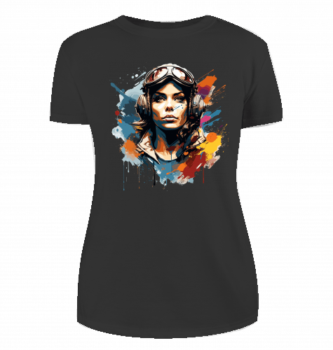 Amilia Earhard T-Shirt für Damen - KatCain