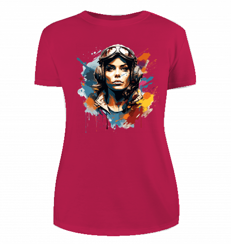 Amilia Earhard T-Shirt für Damen - KatCain