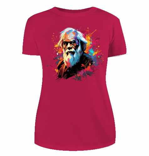 Charles Darwin T-Shirt für Damen - KatCain