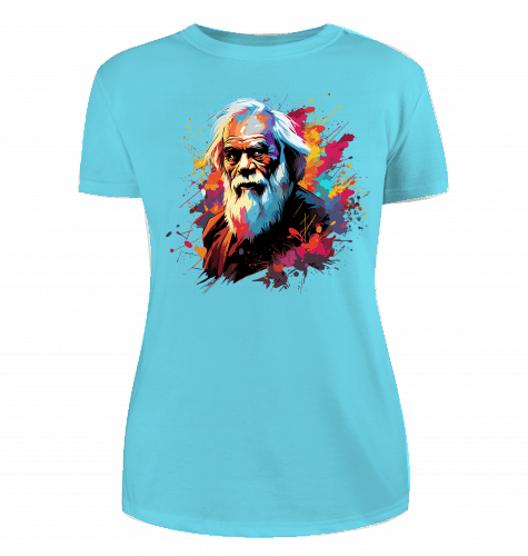 Charles Darwin T-Shirt für Damen - KatCain