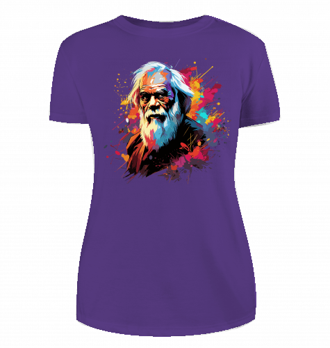 Charles Darwin T-Shirt für Damen - KatCain