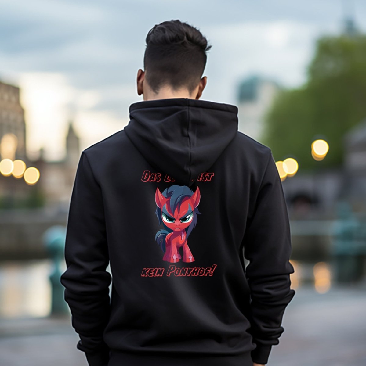 Das Leben ist kein Ponyhof! Hoodie - KatCain