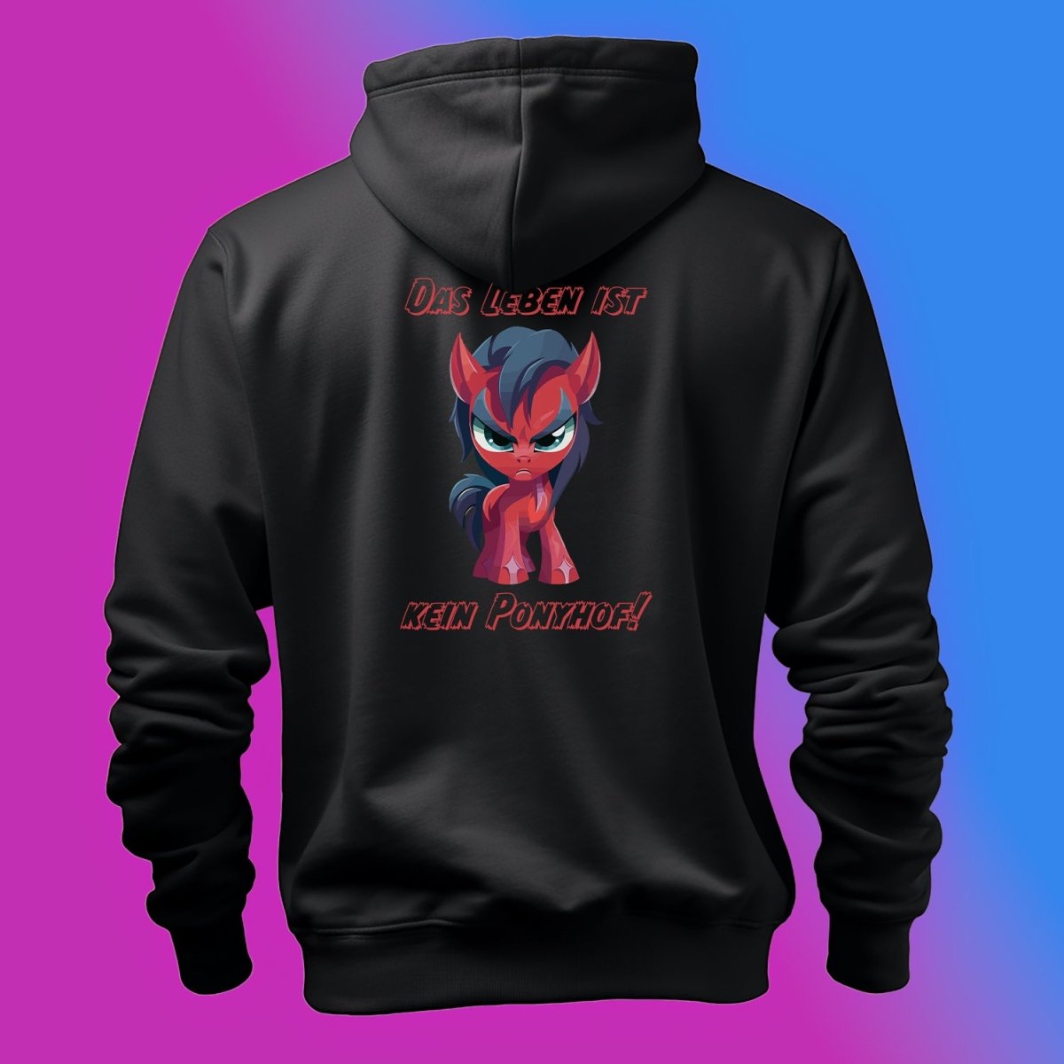 Das Leben ist kein Ponyhof! Hoodie - KatCain