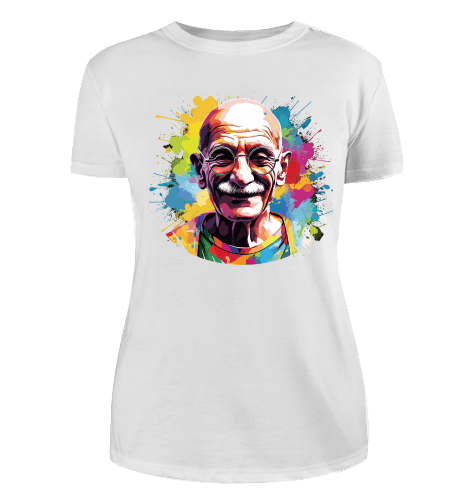 Gandhi T-Shirt für Damen - KatCain