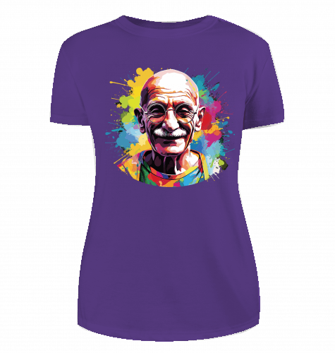 Gandhi T-Shirt für Damen - KatCain