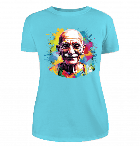 Gandhi T-Shirt für Damen - KatCain