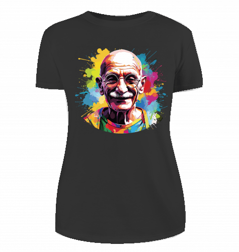 Gandhi T-Shirt für Damen - KatCain