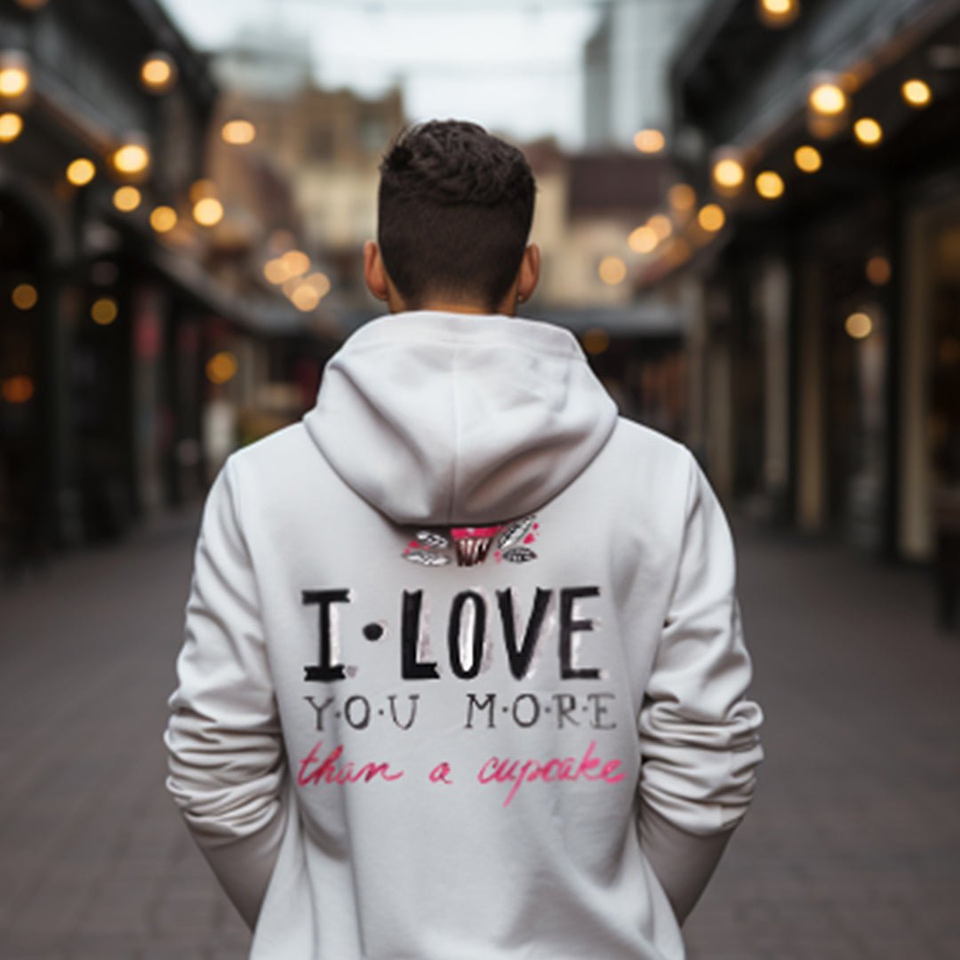 I love you more than a cupcake Hoodie - KatCain