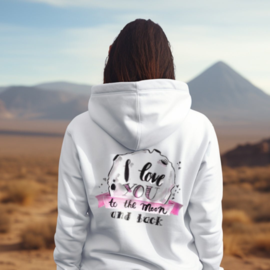 I love you to the moon and back Hoodie - KatCain