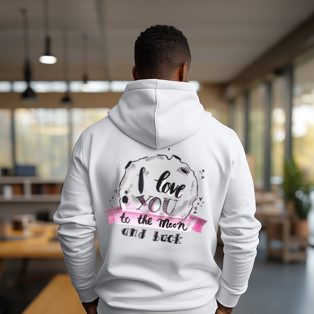 I love you to the moon and back Hoodie - KatCain