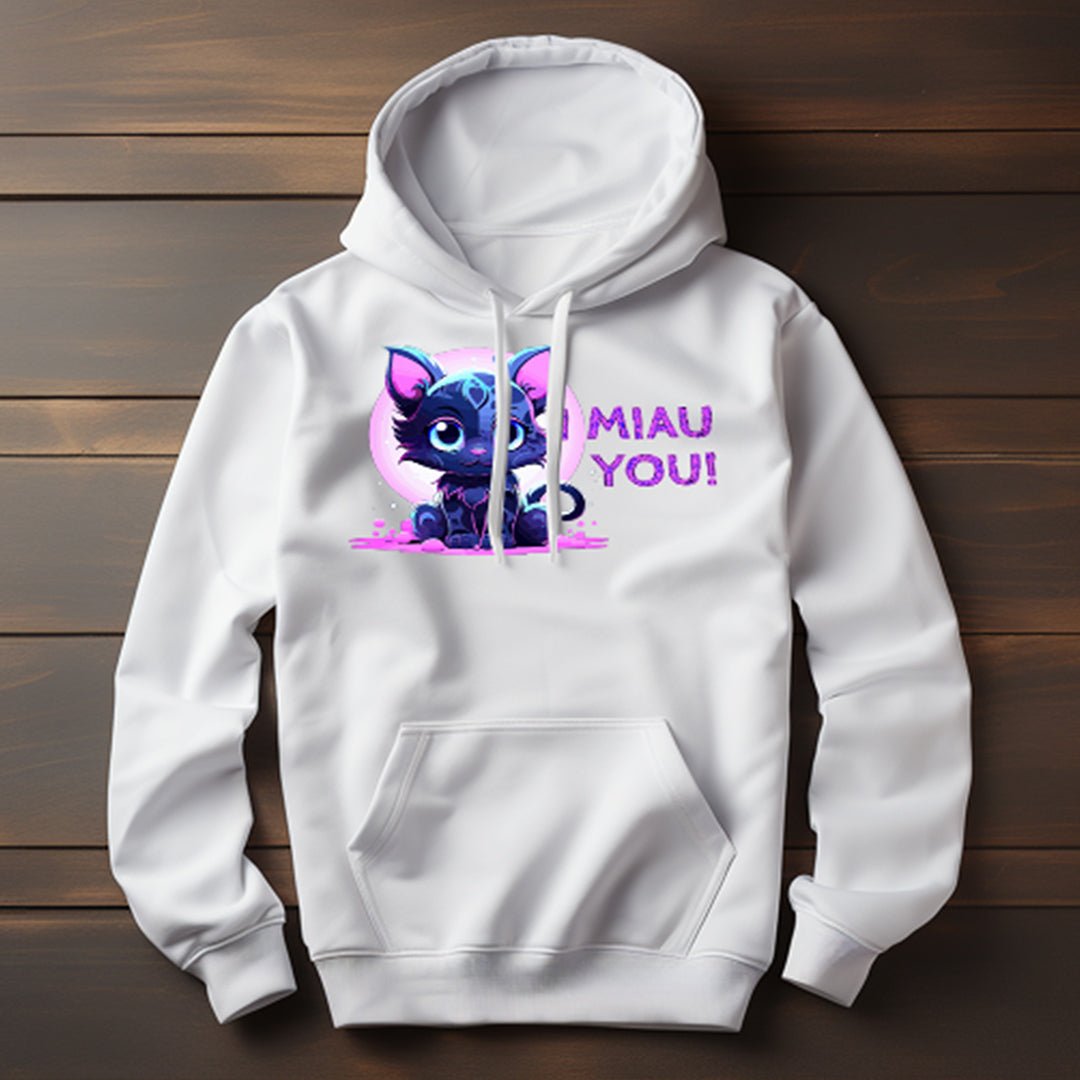 I Miau You! Hoodie - KatCain