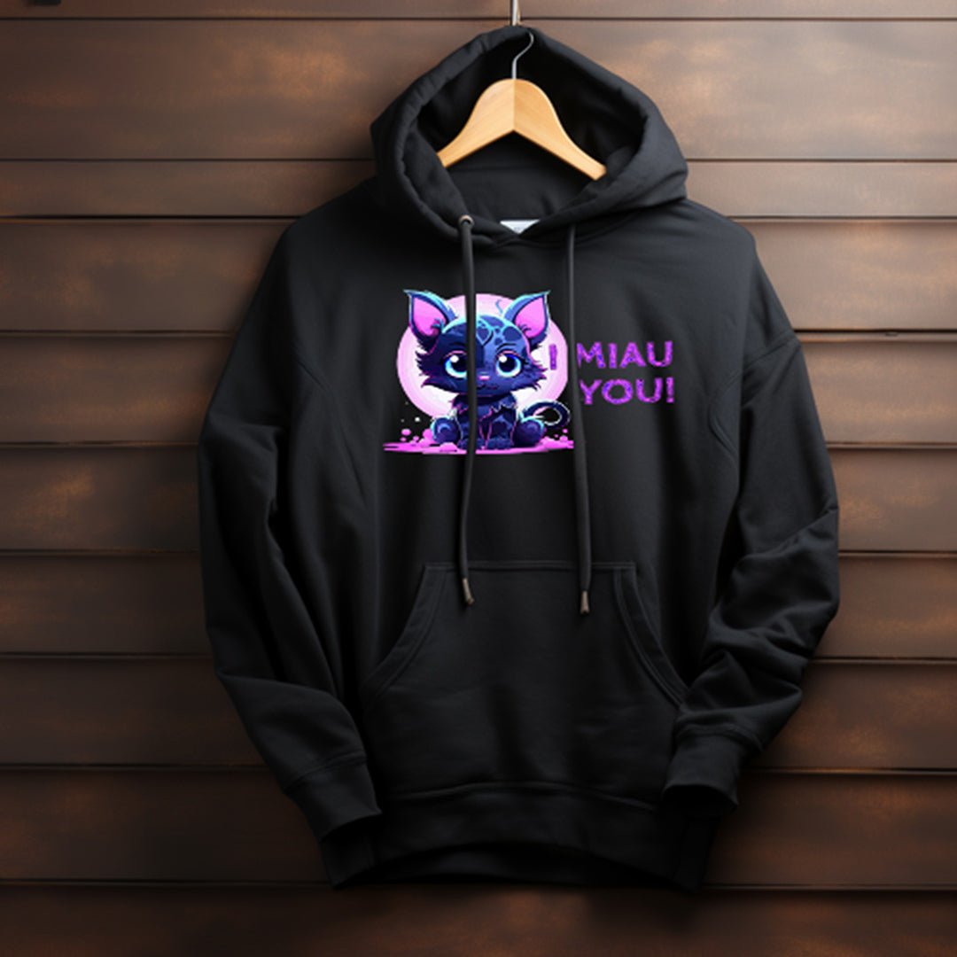 I Miau You! Hoodie - KatCain