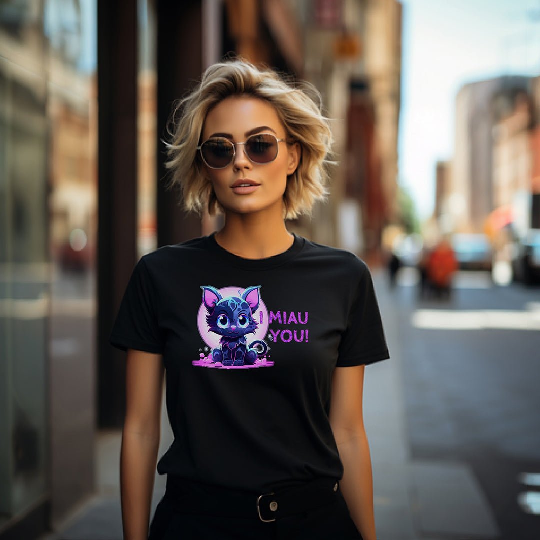 I Miau You! T-Shirt für Damen - KatCain