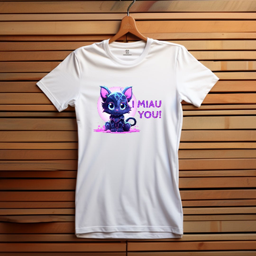 I Miau You! T-Shirt für Damen - KatCain