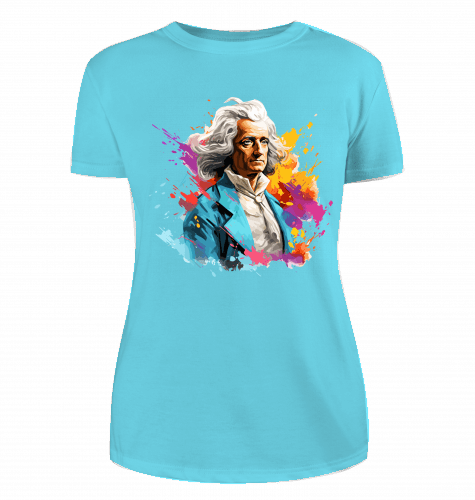 Isaac Newton T-Shirt für Damen - KatCain