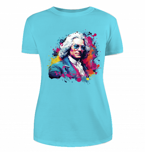 Johann Sebastian Bach T-Shirt für Damen - KatCain