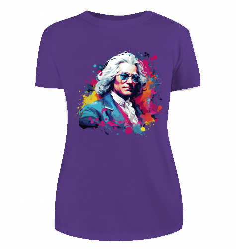 Johann Sebastian Bach T-Shirt für Damen - KatCain