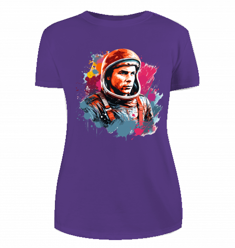 Juri Gagarin T-Shirt für Damen - KatCain