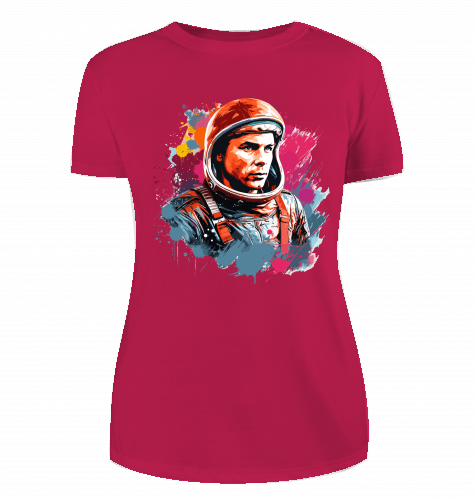 Juri Gagarin T-Shirt für Damen - KatCain