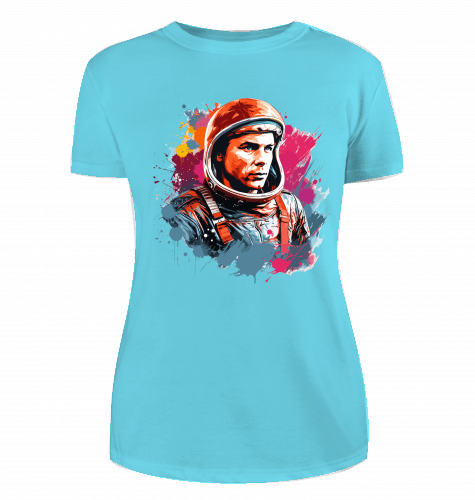 Juri Gagarin T-Shirt für Damen - KatCain