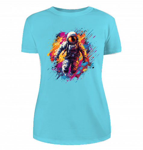 Space Man T-Shirt für Damen - KatCain