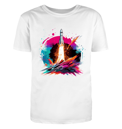 Space Ship T-Shirt - KatCain