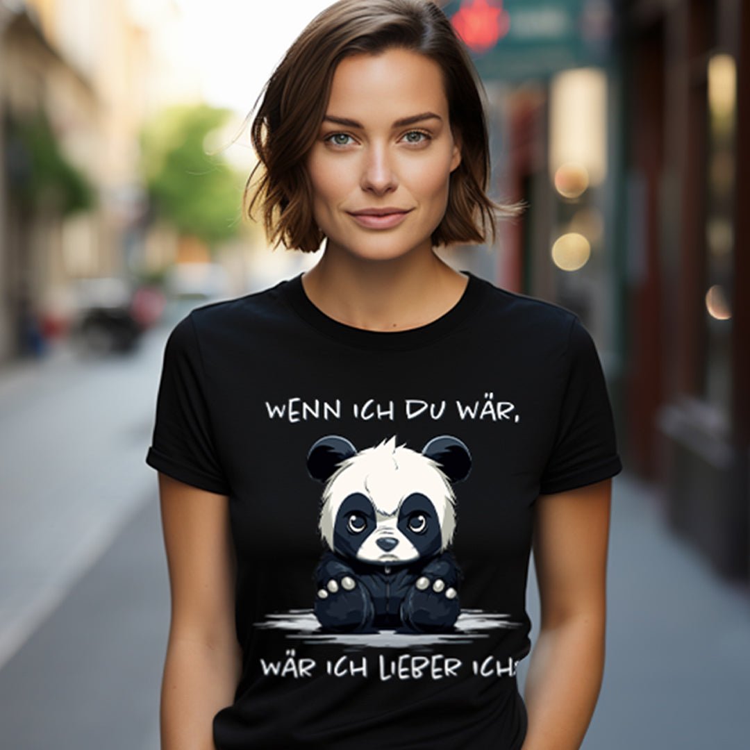 Wenn ich du wär, wär ich lieber ich! T-Shirt für Damen - KatCain