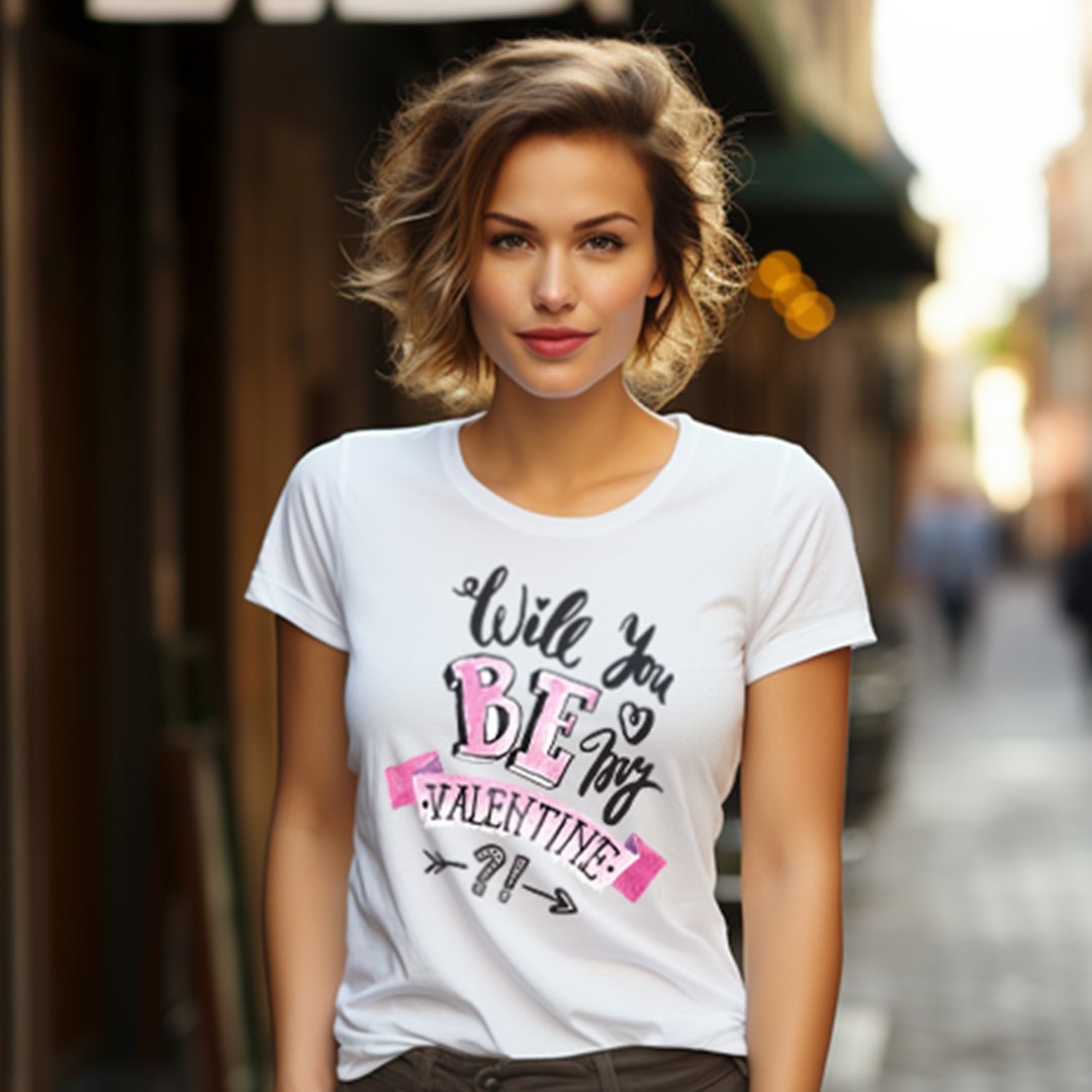 Will you be my valentine?! T-Shirt für Damen - KatCain