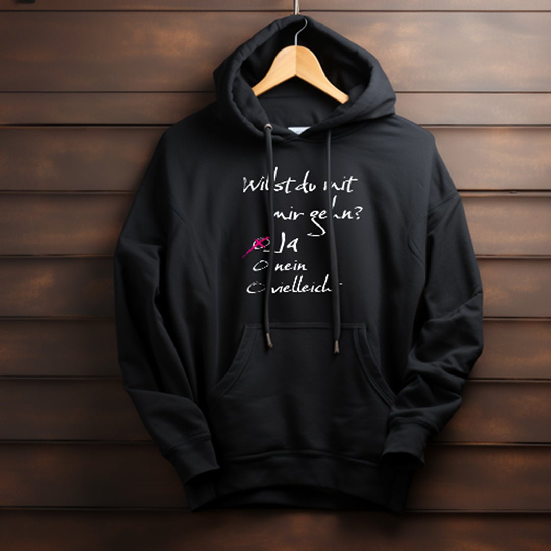 Willst du mit mir gehn? Hoodie - KatCain