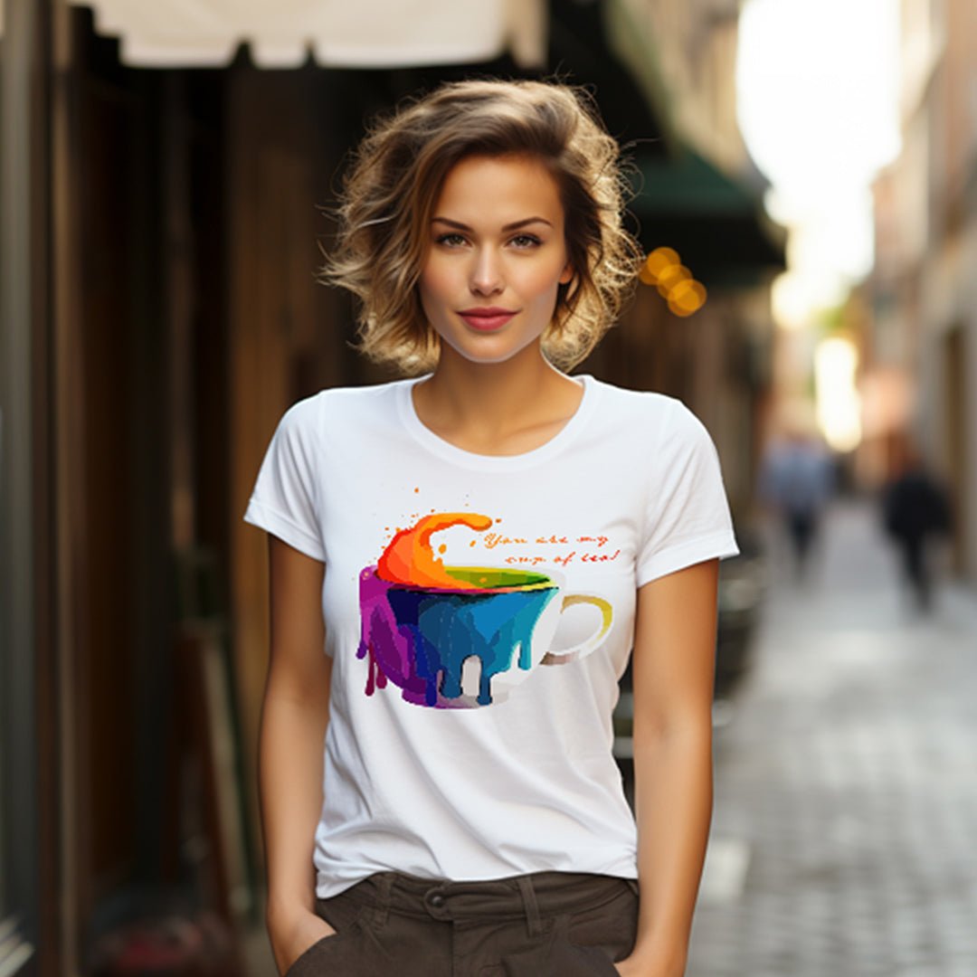 You are my cup of tea! T-Shirt für Damen - KatCain