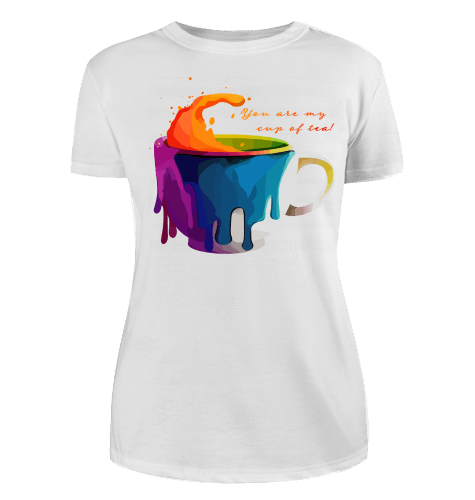 You are my cup of tea! T-Shirt für Damen - KatCain